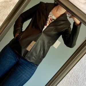 Cole Haan Women's Leather Jacket (Brand New)